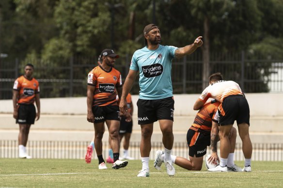 Start of a new era: Wests Tigers coach Benji Marshall