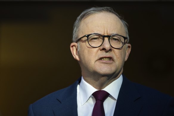 Prime Minister Anthony Albanese refused to say whether he supported a national treaty if the Voice to parliament referendum succeeds.