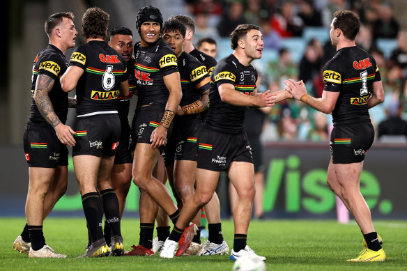 The Panthers have secured the minor premiership