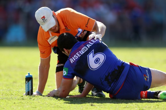 The NRL hopes the mouthguards will give club doctors more information when diagnosing concussion.