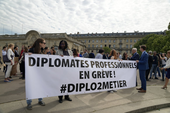 French diplomats are angered by a planned reform they worry will hurt their careers and France’s standing in the world. 