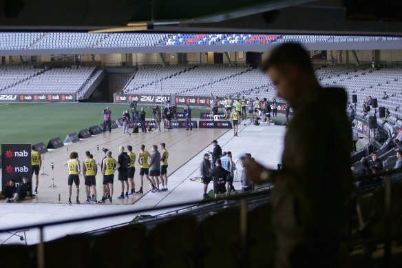 The AFL has sent a memo to clubs ahead of the draft combine.