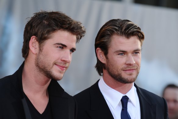 The Hemsworth brothers, including Liam (left) and Chris, attended school in Heathmont.