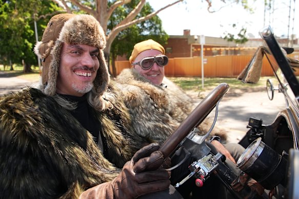 Danny Estrin and fellow motoring enthusiast Graeme take a vintage ride in Precious Metal: A Love Story.