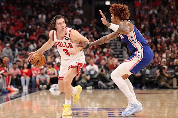 Playmaker Josh Giddey is healthy and happy and ready to lead the Bulls into the new NBA season.