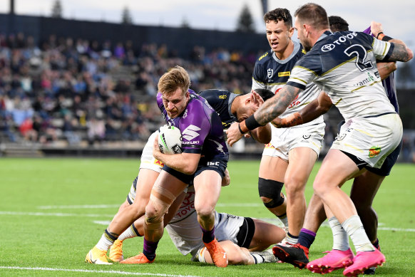 Both the Melbourne Storm and Townsville-based Cowboys will be able to fly in and out for their away matches.