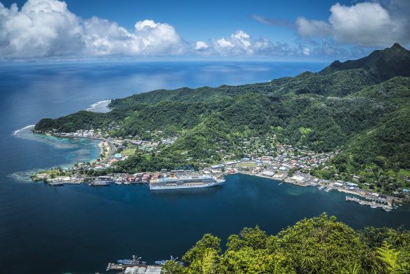 Pago Pago, American Samoa.