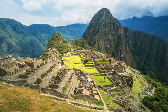World wonder Machu Picchu.