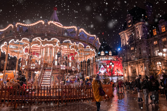 Christmas markets are held at Les Halles, La Defence and Tuileries gardens.