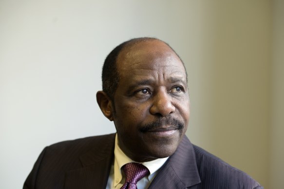 Paul Rusesabagina in 2018.