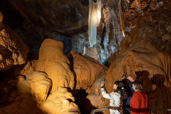 The Temple of Baal Cave in Australia’s largest cave system.