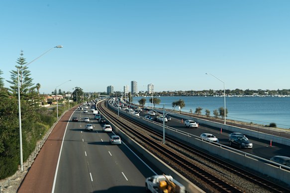 The Kwinana Freeway has ranked among Australia’s most dangerous roads.