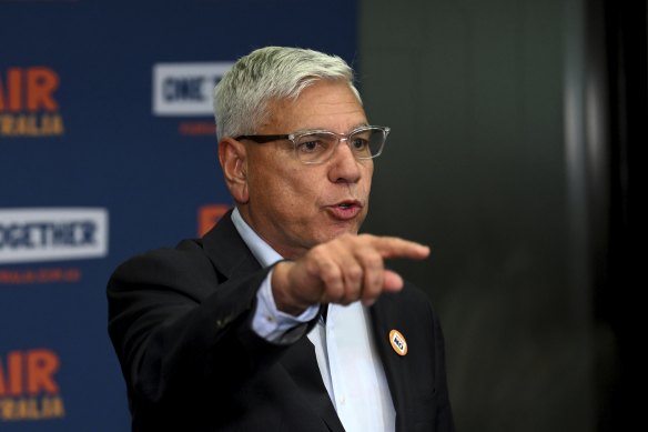 Nyunggai Warren Mundine was a leading figure in the No campaign.