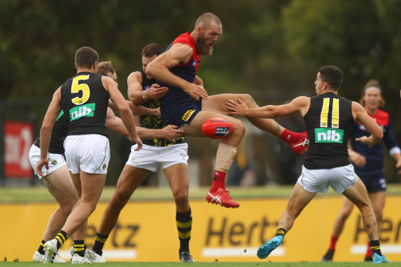 Max Gawn comes in for plenty of attention. He says the players want to bring a new selfless spirit.