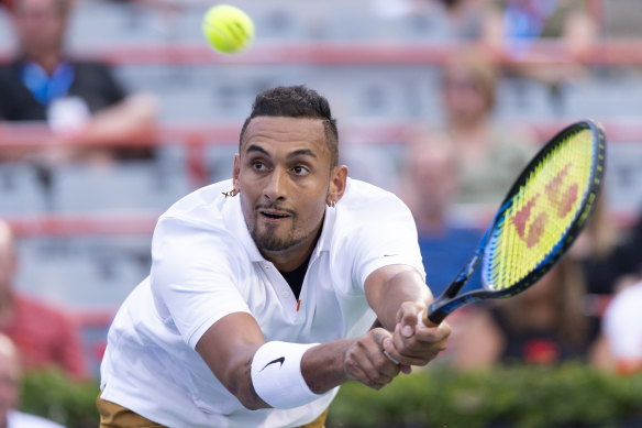 The ATP is still determining if further action will be taken against Nick Kyrgios.