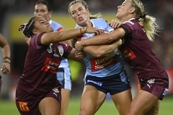The Sky Blues won game two in Townsville, but Queensland won the series on points aggregate.