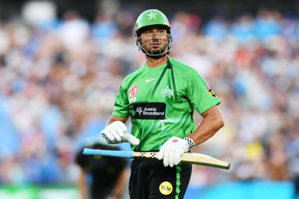 Marcus Stoinis joins the UAE league after the Melbourne Stars' last game.