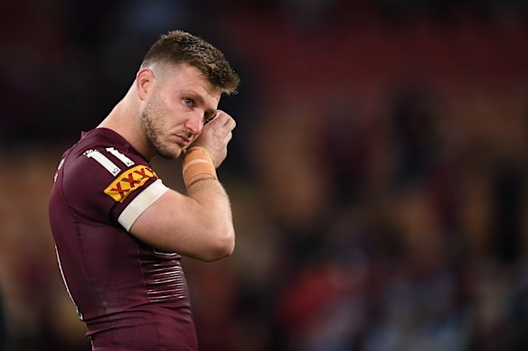 Jai Arrow joined the Queensland Maroons on Monday night.