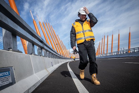 The orange poles are a homage to CityLink’s Cheese Stick.