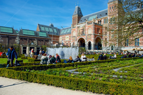 The Rijksmuseum in Amsterdam, the Netherlands.