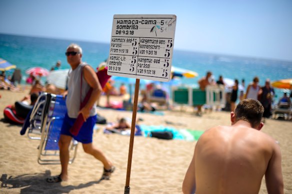 Paying to book your sunlounger prior to departure could solve some of the issues.
