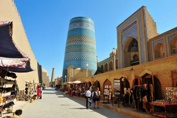 Superb desert outpost… Khiva, Uzbekistan.