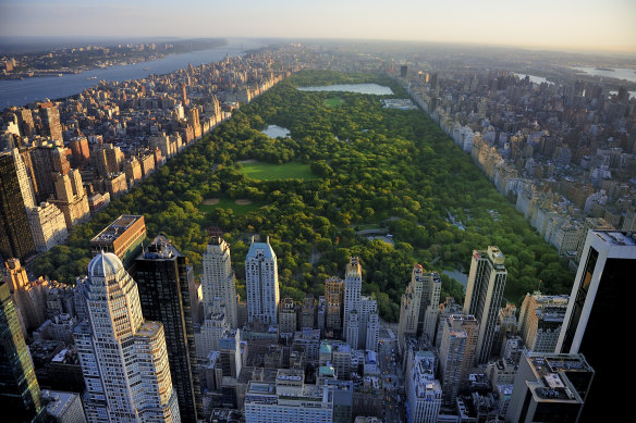 Central Park – a haven for New Yorkers.
