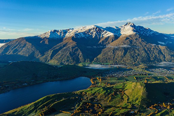 The Remarkables near Queenstown, New Zealand.