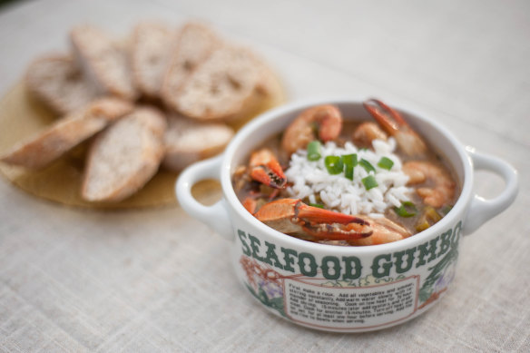 Seafood gumbo