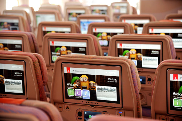 You’re spoilt for choice with Emirates’ inflight entertainment system.