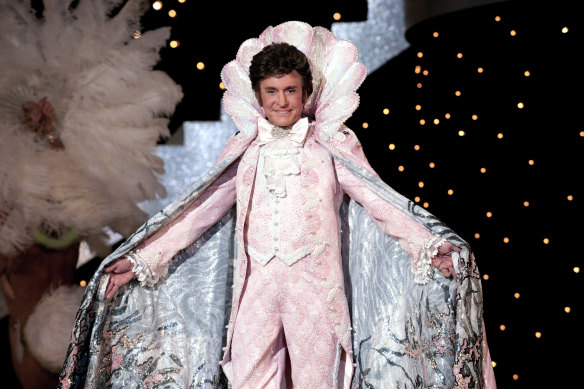 Michael Douglas as Liberace. 