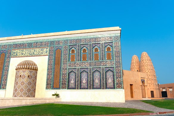 Katara Cultural Village… a segunda parada da excursão de três horas por Doha.