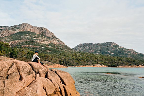 Affordable camping on the water’s edge … Honeymoon Bay.