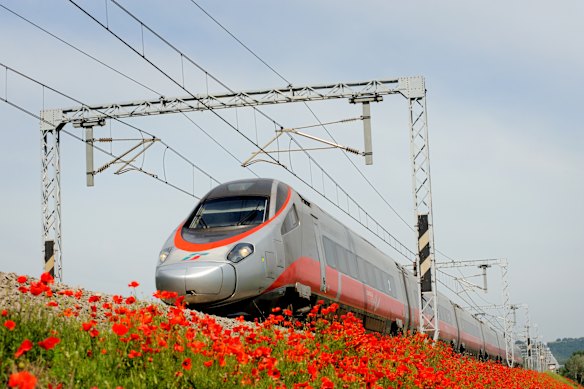 First Class on European trains is often not much more expensive than Second Class.