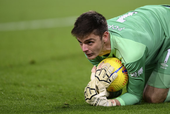 Nick Pope made a brilliant save for Burnley.