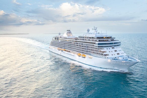 The Regent Seven Seas Grandeur carries 744 passengers and three Picassos.