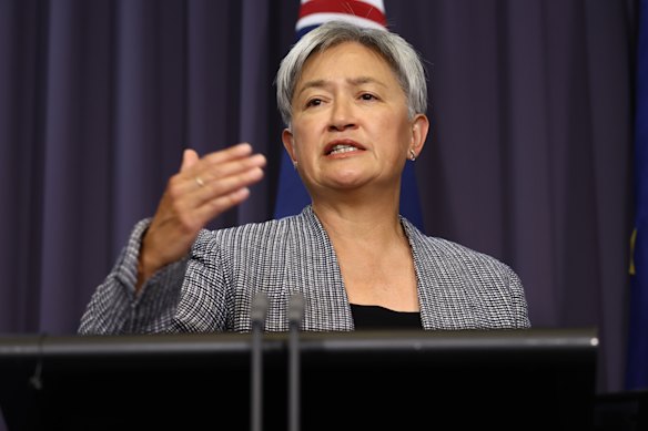Foreign Minister Penny Wong.