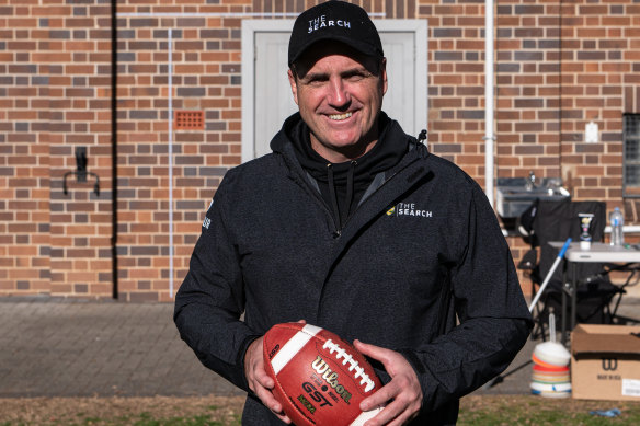 Chief executive of Gridiron Australia, Wade Kelly. 