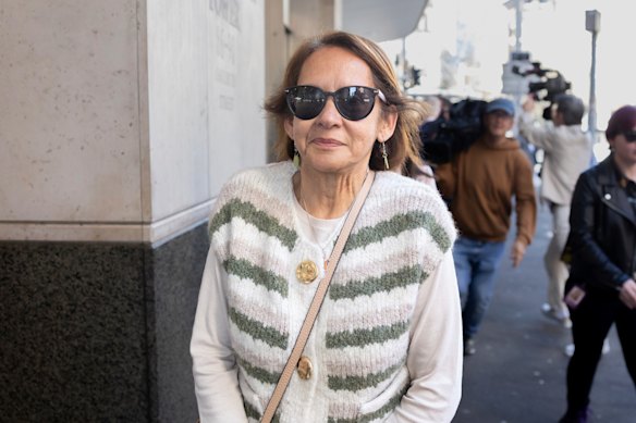 Coleen Lamarre leaves court last year.