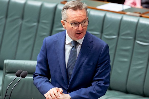 Energy Minister Chris Bowen.