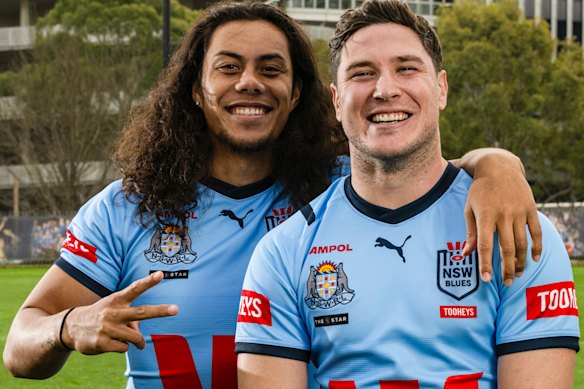 Jarome Luai e Mitchell Moses venceram a série original em 2024, com NSW emparelhados nas metades.