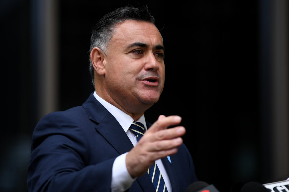Deputy Premier John Barilaro is working on a plan to use regional sport and recreation centres for NRL players.