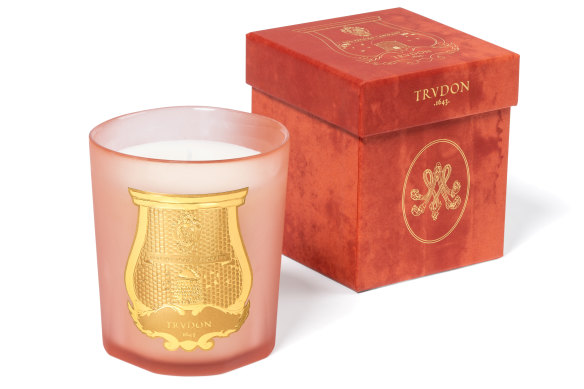 Scent fit for a queen: A three-kilogram candle that is an homage to Marie Antoinette’s favourite flower. 
