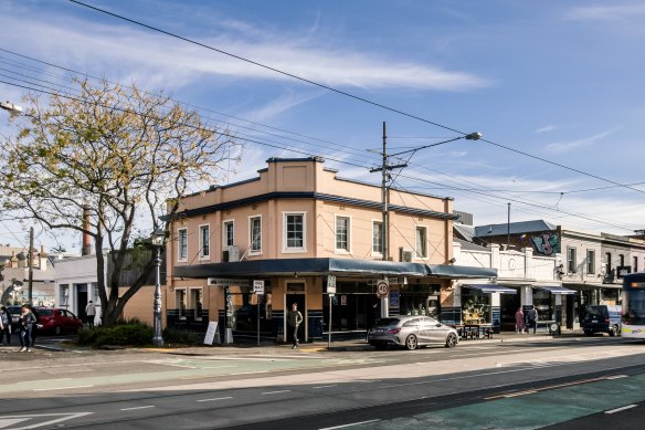 Brunswick Street’s Labour in Vain hotel.
