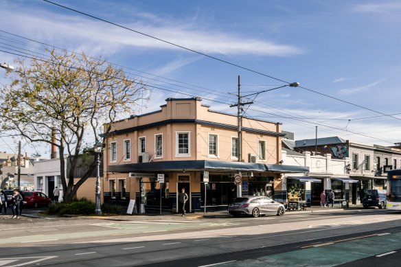 Brunswick Street’s Labour in Vain hotel.