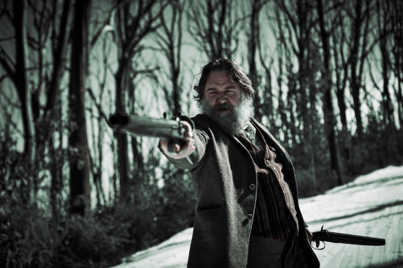 Russell Crowe as Harry Power in Justin Kurzel's True History of the Kelly Gang, coming to Stan, and to cinemas, in January 2020.