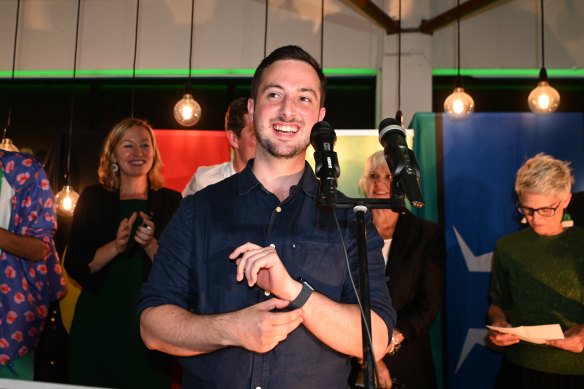 Stephen Bates edged ahead of Labor to win the seat of Brisbane.