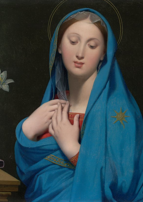 Jean-Auguste-Dominique INGRES, Virgin of the Adoption, 1858.