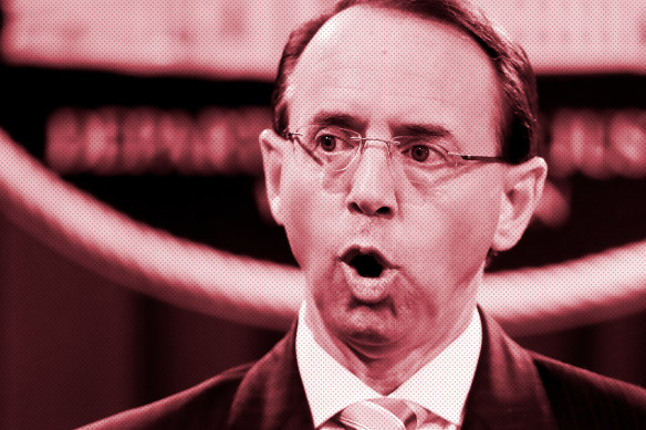 Rod Rosenstein: a registered Republican.