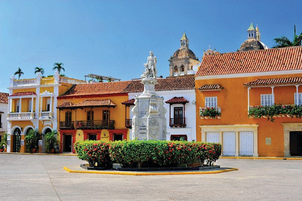Cartagena in Colombia is a destination on the world cruises from Oceana.